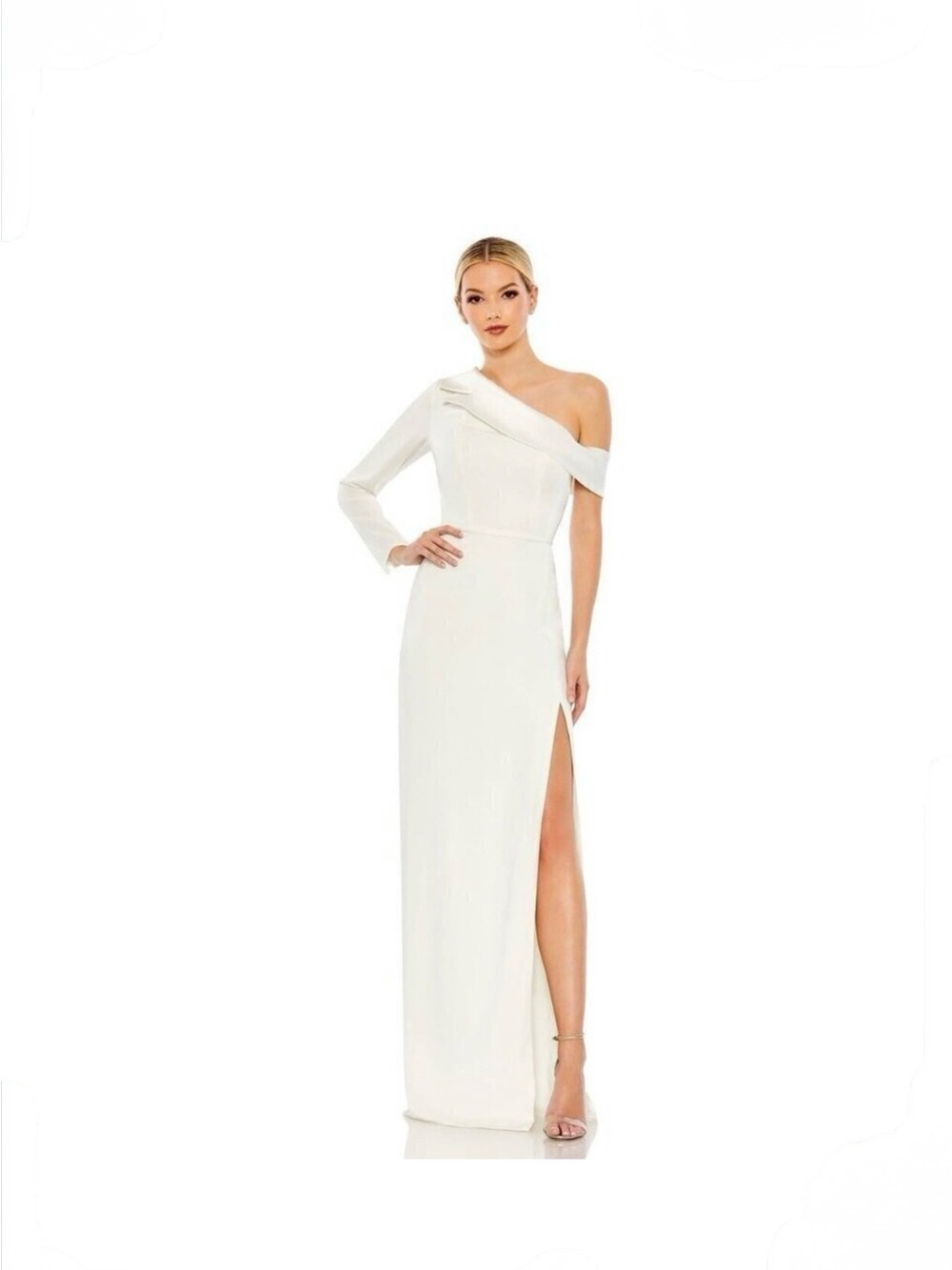 NEW with tags Mac Duggal One-Shoulder dress SZ 10